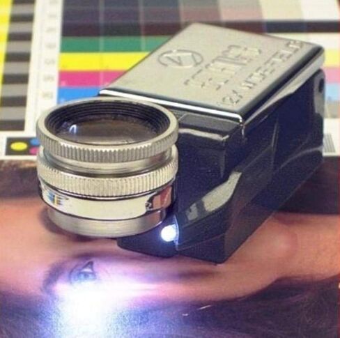 Beta BETAMAG12XWLED Hand-held 12X Wide Field Magnifier with Dual LED, 5/16" Field of View, Threaded Lens Barrel, Locking Ring Barrel, Scratch Resistant Lenses, Distortion Free Viewing in Kuwait