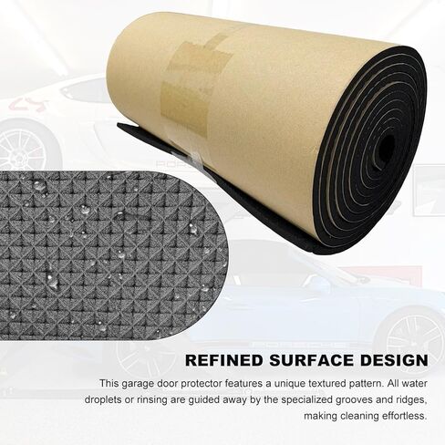 2 PCS Garage Wall Protector, 1/6" Thick Car Door Protector Anti-Collision Parking Aid Padding, Waterproof EVA Foam Pad Self Adhesive Garage Wall Guard for Car Door Protection in Kuwait