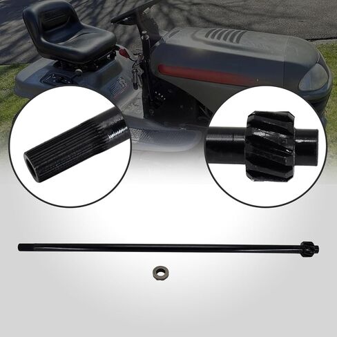 عمود قضيب التوجيه 21.9 بوصة 738-0919A متوافق مع MTD Craftsman LT1500 T1000 LT2000 LT2500 يستبدل 738-0919A 738-0919B 753-04517 738-0919 in Kuwait