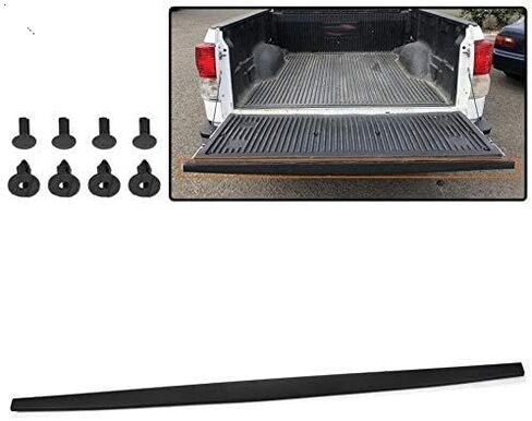غطاء قولبة للباب الخلفي مع مثبتات 63.27 بوصة، متوافق مع 2007-2013 لسيارة Toyota Tundra، (غير مناسب لإصدار تكساس) غطاء علوي لحماية قالب الباب الخلفي 65717-0C051 TO1904101 in Kuwait