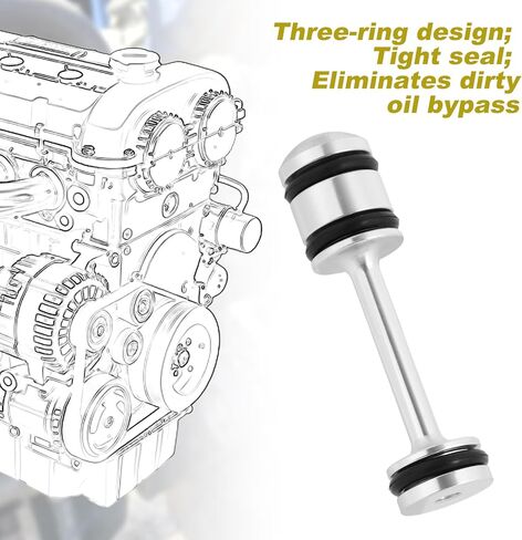 3pcs for LS Barbell with O-Rings, 5.3 Barbell Plug Zinc Alloy Oil Diverter Compatible with Gen III & IV Engines Performance Parts for LS Oil System Upgrade in Kuwait