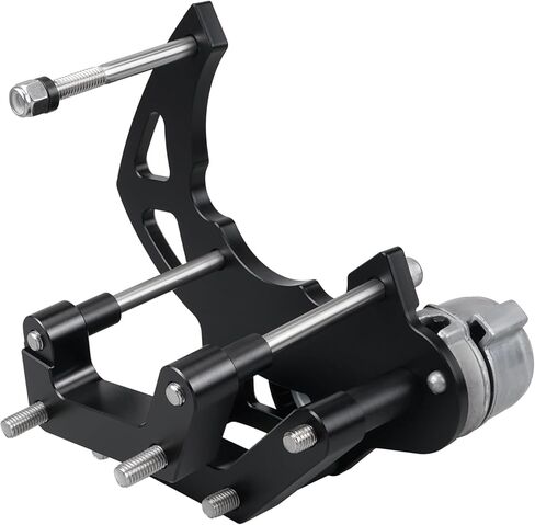 دعامة ضاغط تيار متردد Bevinsee LS Swap R4 مع حزام متوافق مع محرك شاحنة شيفروليه جي إم سي SUV LSX LS2 LS3 LS6 LQ LQ4 LQ9، مكيف الهواء مثلث فورتيك مع جانب الركاب الموتر in Kuwait
