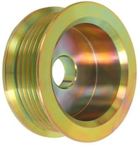 Part Synergy Replacement for Serpentine Alternator Pulley 6-Rib 2.56" Diameter Steel Cadmium for Powermaster Alts in Kuwait