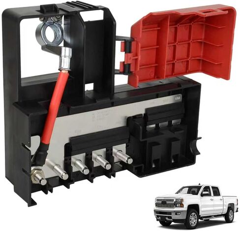 Battery Distribution Fuse Block 84354716 Compatible with Chevrolet Suburban Tahoe 2015-2020, Silverado 1500 2500HD 3500HD 2014-2016, GMC Sierra Yukon, Cadillac Escalade Replace OE 22985570 in Saudi Arabia