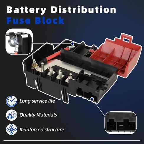 Battery Distribution Fuse Block 84354716 Compatible with Chevrolet Suburban Tahoe 2015-2020, Silverado 1500 2500HD 3500HD 2014-2016, GMC Sierra Yukon, Cadillac Escalade Replace OE 22985570 in Saudi Arabia