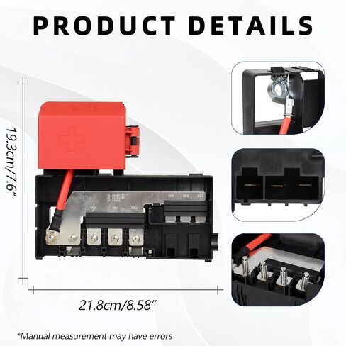Battery Distribution Fuse Block 84354716 Compatible with Chevrolet Suburban Tahoe 2015-2020, Silverado 1500 2500HD 3500HD 2014-2016, GMC Sierra Yukon, Cadillac Escalade Replace OE 22985570 in Saudi Arabia