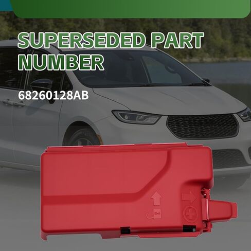 68260128AB Front Fuse Box Compatible with Pacifica 2017-2026 Voyager 2020-2026 Pre Fuse Distribution Relay Block Box in Kuwait