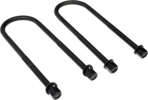 Rear Axle Leaf Spring U-Bolt & Plate Bracket Kit Compatible with 1999-2010 Ford F-250 F-350 Super Duty in Kuwait