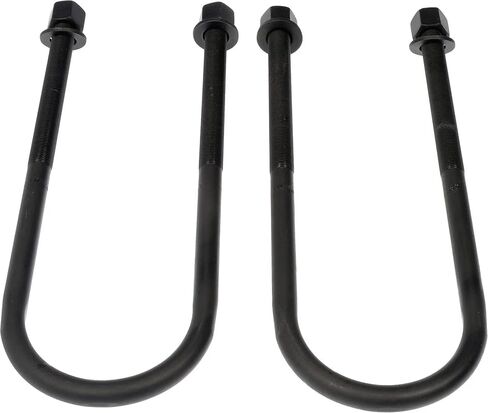 Rear Axle Leaf Spring U-Bolt & Plate Bracket Kit Compatible with 1999-2010 Ford F-250 F-350 Super Duty in Kuwait