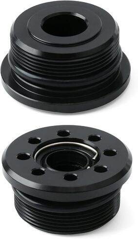 63P-43821 Cylinder End Screw Seals Trim Tilt Kit Compatible with Yamaha 4T F 150HP Outboards 2011 2012 2013 2014 2015 2016 2017, Replace 63P-43821-10 2 Pcs Trim Cap Replacement in Kuwait
