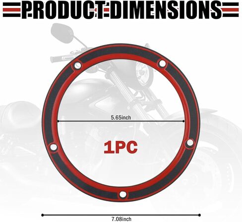 Compatible with Harley Derby Gasket,OEM#25416-99 5 Holes Cam Gasket,Clutch Covers Gaskets Motorcycle Accessories Compatible with Harley Davidson Road Glide,Dyna in Kuwait