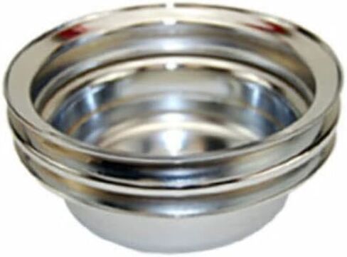 بكرة العمود المرفقي ذات الأخدود المزدوج من Pirate Mfg، فولاذ الكروم، متوافقة مع Ford SB 289 1964-66 in Kuwait