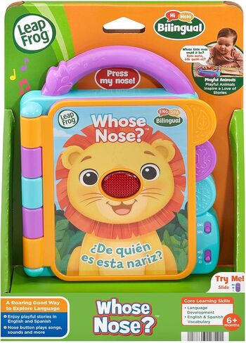 LeapFrog Whose Nose? Bilingual Musical Activity Book in Kuwait