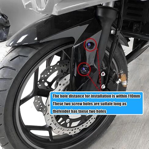 for C400GT C400X C400 GT X 2020-2026 Motorcycle Front Fender Side Guard Slider Fork Protector Guard Block Motorcycle Accessories (Red) in Saudi Arabia