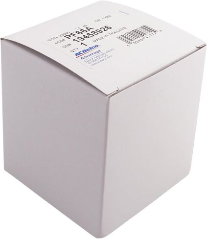 مجموعة زيت محرك الديزل ACDelco dexosD SAE 0W-20 للخدمة الخفيفة مع فلتر زيت ACDelco PF66A لمحركات الديزل Duramax سعة 3.0 لتر | 8 عناصر: 7 من 10-9277 (19370138) + 1 من PF66A (19458926) in Kuwait