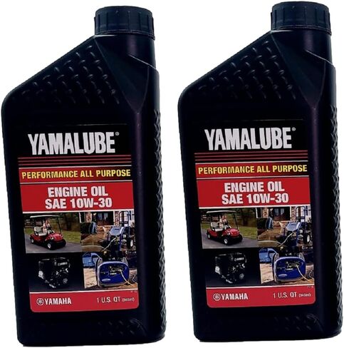 Yamaha Yamalube Golf Car and Generator Oil- 1 Quart, #LUB-10W30-GG-12 in Kuwait