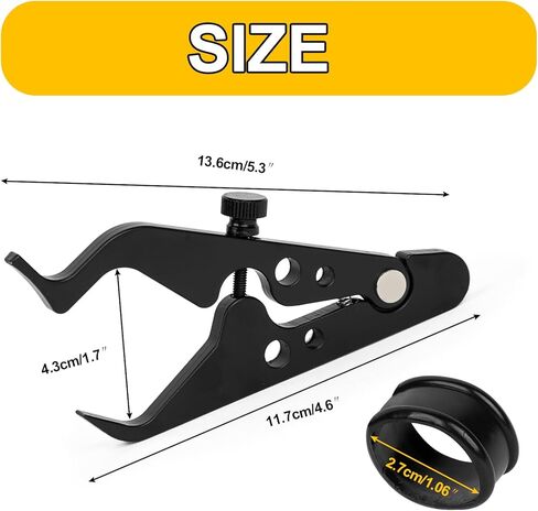 PSLER Motorcycle Cruise Control Throttle Lock - Throttle Cruise Control for Motorcycle Throttle Universal Motorcycle Throttle Lock Cruise Control Motorcycle Cruise Assist Throttle Aluminum Clamp 2PCS in Kuwait