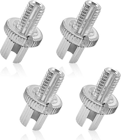 4 Pcs 8mm Metric Motorcycle Clutch Brake Cable Adjuster Screw Nuts Universal Compatible with Honda Suzuki Kawasaki Yamaha ATV Dirt Bike Replace OE #3467090 in Kuwait