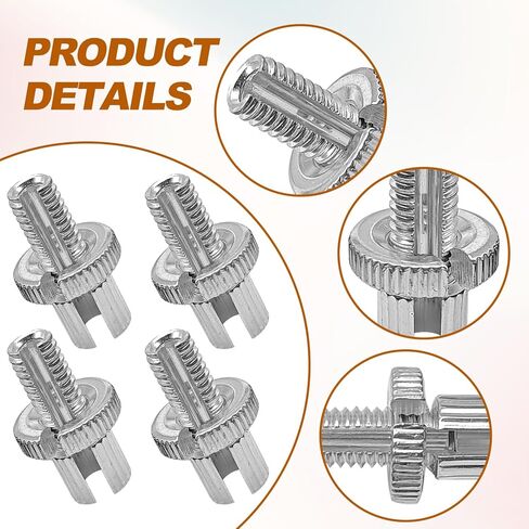 4 Pcs 8mm Metric Motorcycle Clutch Brake Cable Adjuster Screw Nuts Universal Compatible with Honda Suzuki Kawasaki Yamaha ATV Dirt Bike Replace OE #3467090 in Kuwait