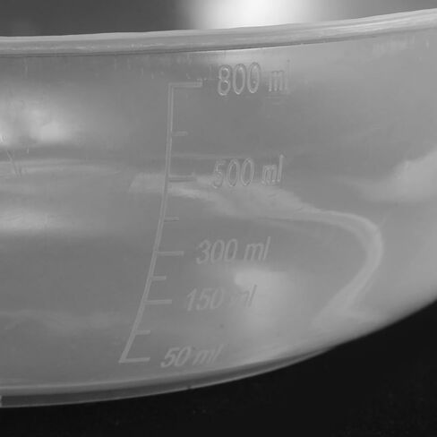 VALICLUD 2pcs Kitchen Scale Tray, Plastic Food Scale Tray with Capacity Markings for Cake, Baking and Kitchen Storage in Kuwait
