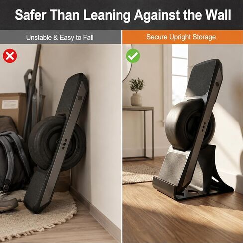 Electric Board Floor Stand Holder Compatible with Onewheel Pint/Pint S/Pint X,- Stable Storage Rack for Home Display & Charging Setup,Black in Kuwait