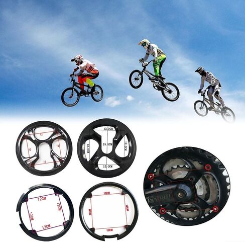 Road Bicycle Sprocket for PROTECTION 40 42 44 46 48 50 52T Crankset Crank Guard Protector Bike Chain Wheel Ring Plastic Cover(XH-48) in Saudi Arabia