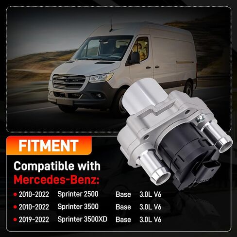 6421401460 EGR Valve with Gasket Compatible with Mercedes-Benz Sprinter 2500 3500 3500XD 3.0L 2010-2022, Replace# A6421401460 710471D 6421422380 14533102087 in Kuwait