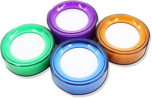 Finger Wet Sponge Cup Reusable Fingertip Moistener for Bank Cashier Counting Papers Dollar Bills Documents Random Colors Moistener Money Counting in Kuwait
