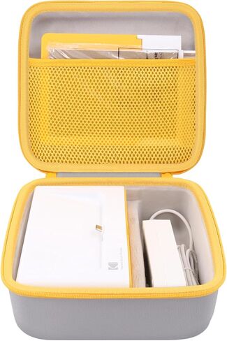 حافظة متوافقة مع طابعة الصور الفورية المحمولة Kodak Dock Plus 4PASS/Kodak Dock Premium 4x6 (جراب أسود) in Kuwait