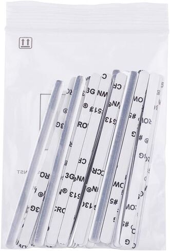 Elecrelive 50pcs Aluminum Strips Straps 8.5cm/3.34'' Nose Bridge Strip Nose Bridge Bracket DIY Wire for Mask Handmade Nose Clips Making Sewing and Crafting in Saudi Arabia