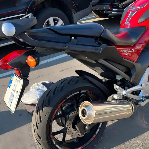 واقي الطين للدراجة النارية NC750X NC750S NC700X NC700S-2023 2024 2025 الأمامي والخلفي درابزين موسع نعال الطين 2024 NC750X اكسسوارات الأمامي والخلفي in Kuwait