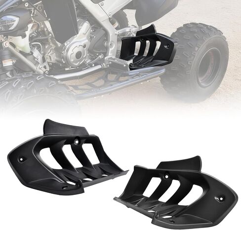واقي الكعب لـ Yamaha Raptor 700، واقيات الطين لمسند القدم اليسرى واليمنى، غطاء رفرف للقدم لـ Yamaha Raptor 700 700R 2013-2026، استبدال OEM #1PE-F1691-00-00، 1PE-F1621-00-00 in Kuwait