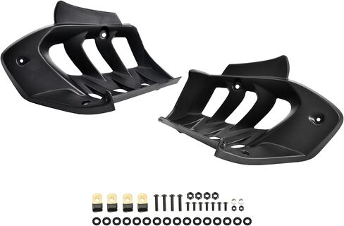 واقي الكعب لـ Yamaha Raptor 700، واقيات الطين لمسند القدم اليسرى واليمنى، غطاء رفرف للقدم لـ Yamaha Raptor 700 700R 2013-2026، استبدال OEM #1PE-F1691-00-00، 1PE-F1621-00-00 in Kuwait