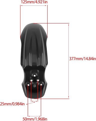 Front Fender Front Wheel Mudguard Protector Compatible with CRF50 XR50 Style 125CC Pit PRO Dirt Pit Bike Black in Kuwait