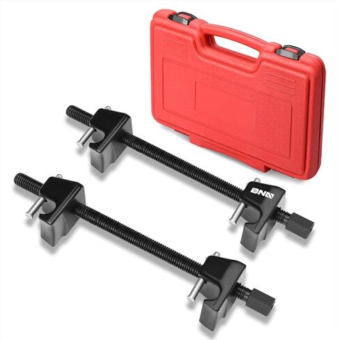 DNA MOTORING Spring Compressor Tool Kit 2-Pack, 11.5" with Locking Pin, for Suspension Work and Compressing Coil Springs - TOOLS-00450 in Kuwait