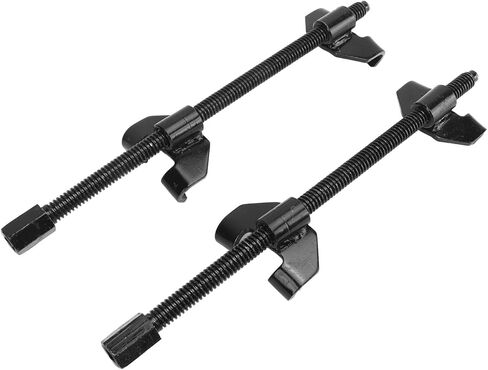 Bnineteenteam Coil Spring Compressor Tool, Strut Spring Compression Tool with 2 Welded Compressors for Remove Install, Shock Absorbers, Set, Struts in Kuwait