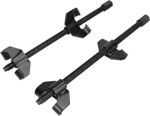 Bnineteenteam Coil Spring Compressor Tool, Strut Spring Compression Tool with 2 Welded Compressors for Remove Install, Shock Absorbers, Set, Struts in Kuwait