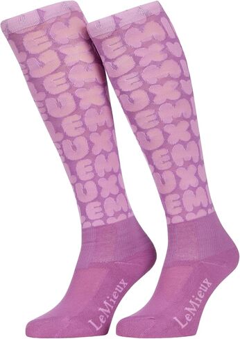 LeMieux Footsie Socks - Moisture-Wicking, Padded Ankle - Ultra-Thin Calf - Horseback Riding Accessories in Kuwait