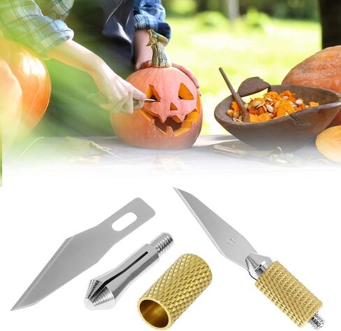 QWORK Pyrography Wood Burning Tips – 23Pcs Multifunctional Copper Crafting Set for Wood, Leather, and Cork Engraving in Kuwait