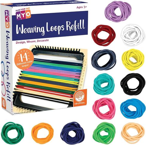 MindWare Make Your Own Weaving Loops Refill Kit - Ages 8 and up in Kuwait