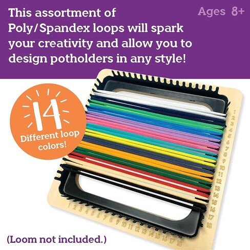 MindWare Make Your Own Weaving Loops Refill Kit - Ages 8 and up in Kuwait