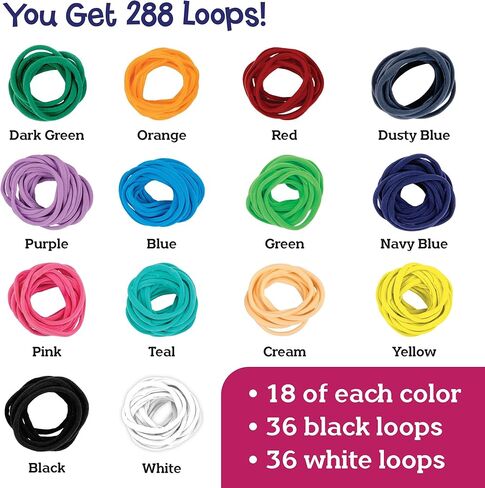 MindWare Make Your Own Weaving Loops Refill Kit - Ages 8 and up in Kuwait
