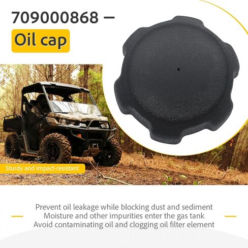 غطاء 709000868 يناسب Can Am Maverick X3 Trail، Sport، Defender، Commander & Traxter 2018-2024 - استبدال غطاء خزان الغاز لموديلات 1000 700 800 - ختم مانع للتسرب in Kuwait