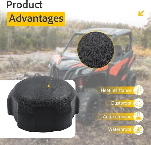 غطاء 709000868 يناسب Can Am Maverick X3 Trail، Sport، Defender، Commander & Traxter 2018-2024 - استبدال غطاء خزان الغاز لموديلات 1000 700 800 - ختم مانع للتسرب in Kuwait