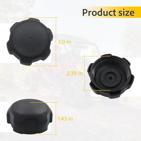 غطاء 709000868 يناسب Can Am Maverick X3 Trail، Sport، Defender، Commander & Traxter 2018-2024 - استبدال غطاء خزان الغاز لموديلات 1000 700 800 - ختم مانع للتسرب in Kuwait