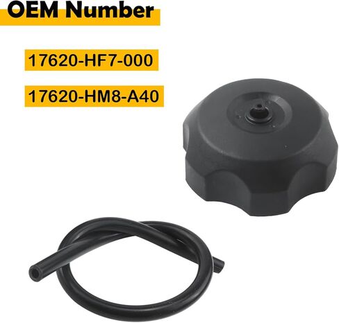 Fuel Gas Cap with Hose Compatible with Honda ATV Foreman 450 500, Rancher 350 400, Recon 250, Rincon 650 680, Rubicon 500, TRX250EX TRX250X TRX90 Series, Replace 17620-HF7-000 17620-HM8-A40 in Kuwait