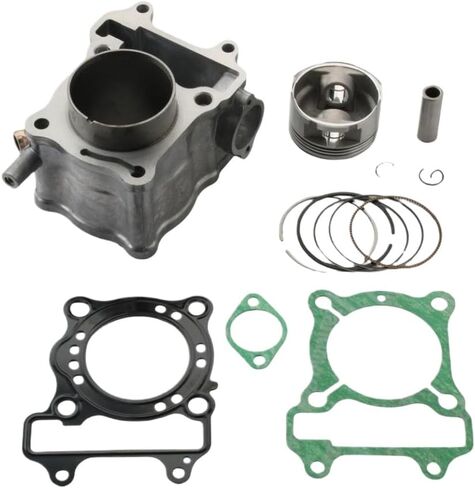 58mm Cylinder Kit for 150cc 4-Stroke Scooter Engines Compatible with SH150 NES PS Pantheon Dylan PES S Wing - Replaces 12100-KGG-910 100080440 in Kuwait