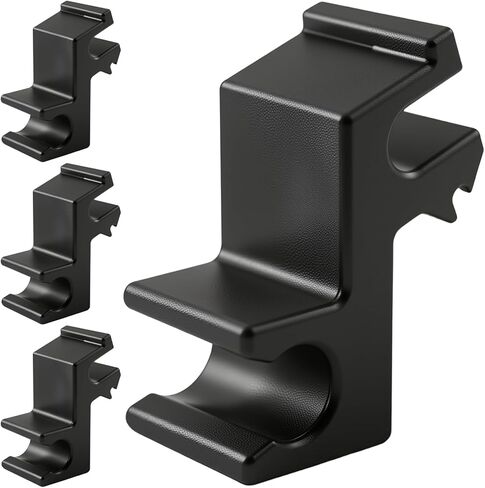 4PCS Tonneau Cover Clamps for Prop Rod Fixtion,Tnneau Cover Clips Replacement with 0.3 Inch Diameter Hole,No-Drill Installation Tonneau Covers Parts for Truck Upgrades and Maintain in Kuwait
