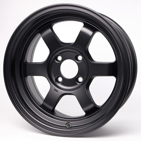 ROTA GRID V (15X7 ET20 4X100 67.1 Hub) SATIN BLACK Wheels/Rims in Kuwait