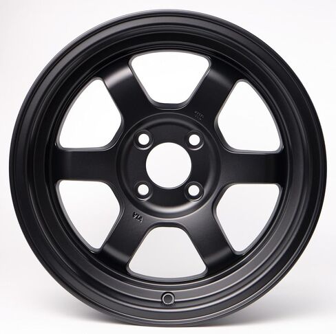 ROTA GRID V (15X7 ET20 4X100 67.1 Hub) SATIN BLACK Wheels/Rims in Kuwait